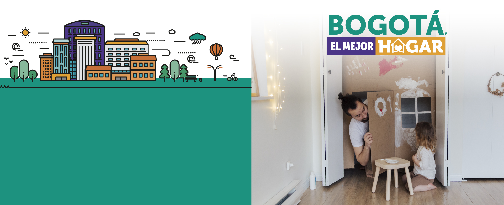 Hombre jugando a pintar con niña