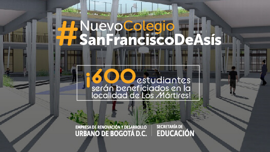 Publicados los términos de referencia para la construcción del Colegio San Francisco de Asís 