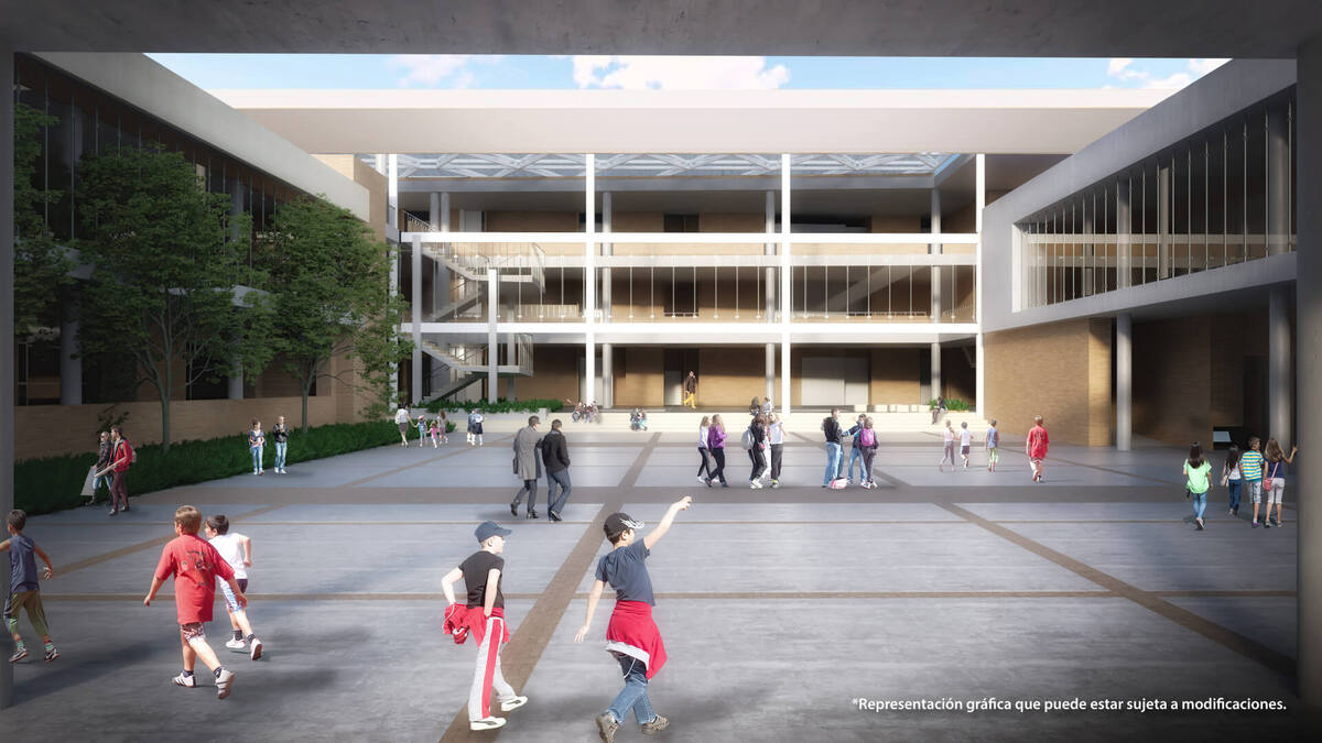 Render Colegio Gabriel Betancourt Mejía – Sede La Magdalena