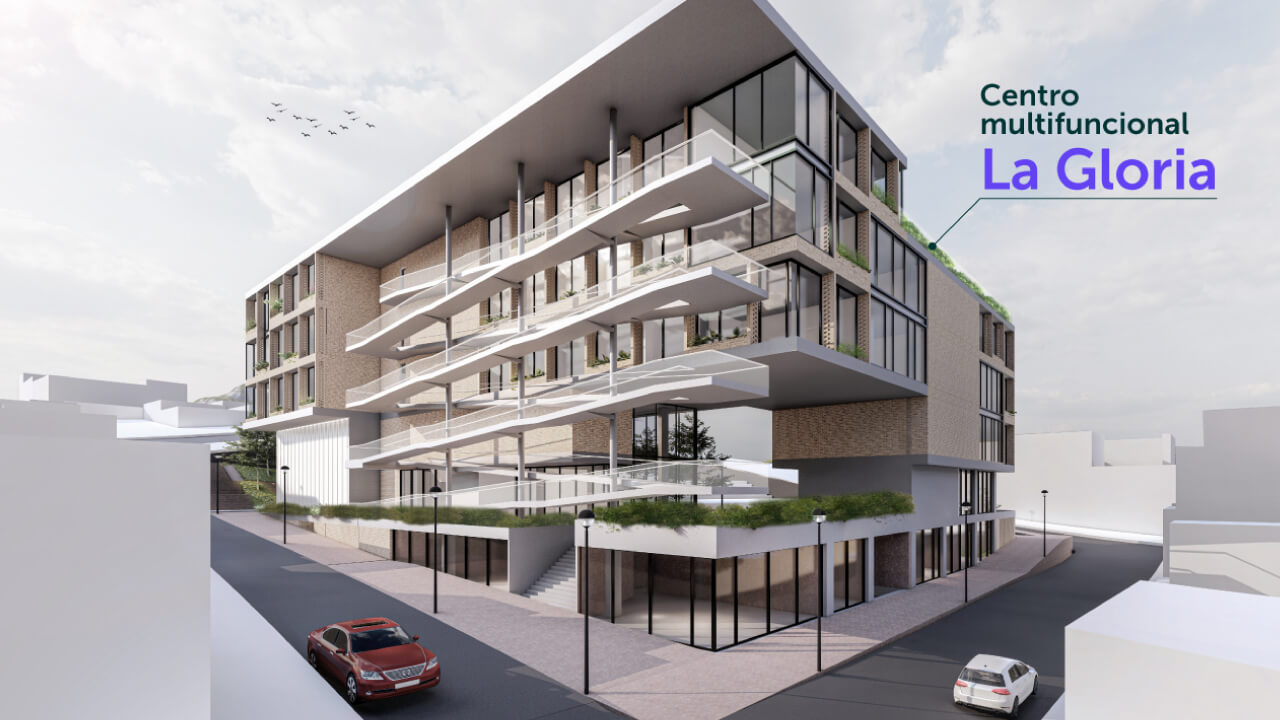 Render Centro Multifuncional La Gloria