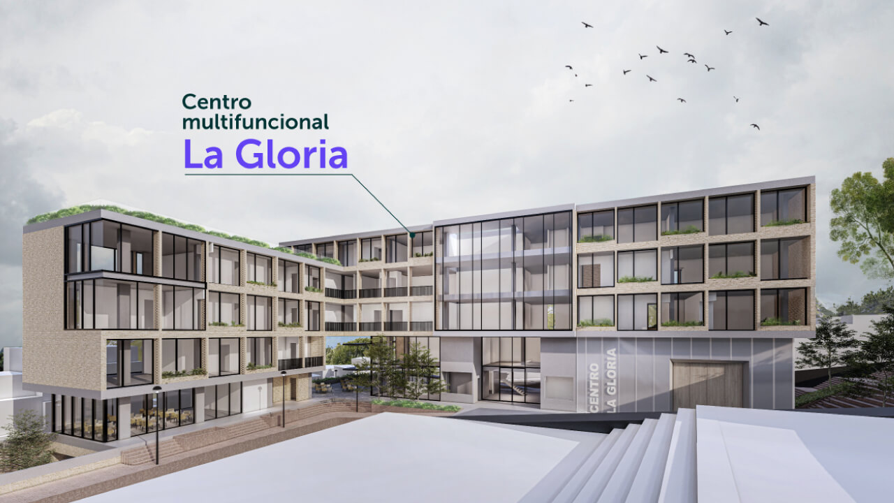 Render Centro Multifuncional La Gloria