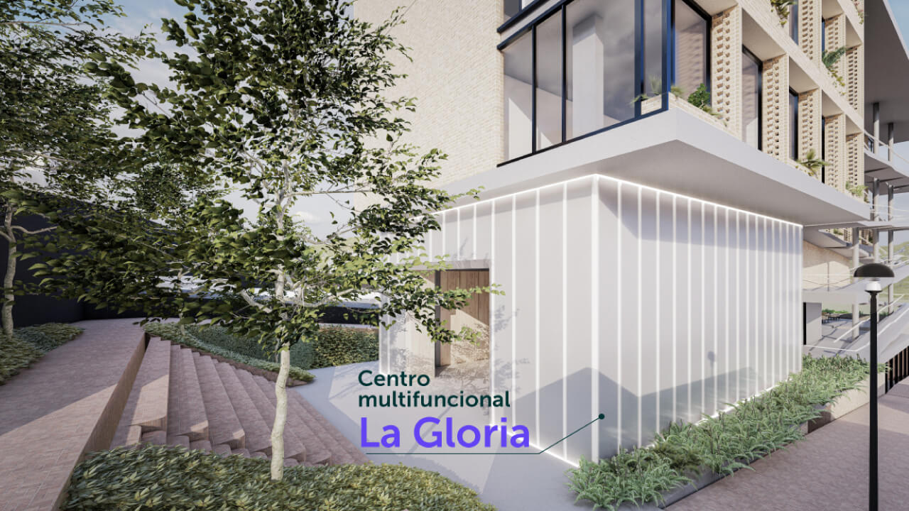 Render Centro Multifuncional La Gloria
