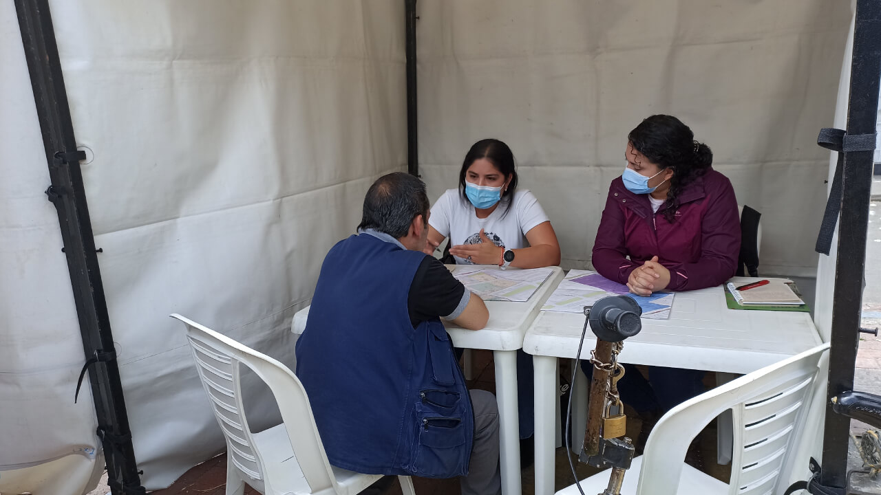 ciudadanos en el Plan Parcial Centro San Bernardo