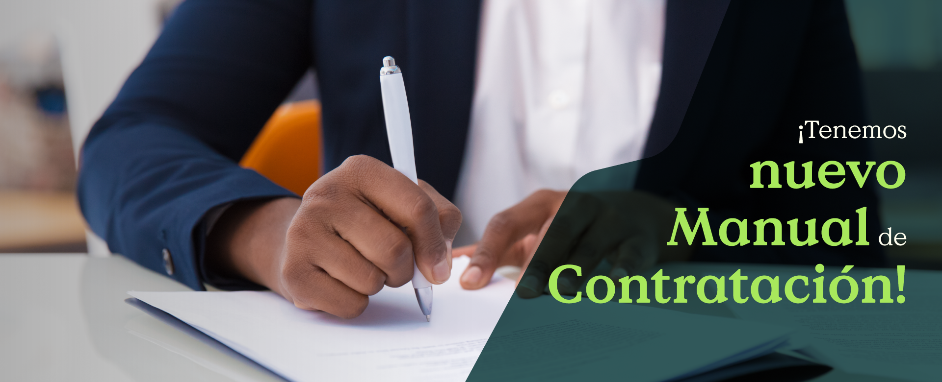 Tenemos nuevo Manual de contratación