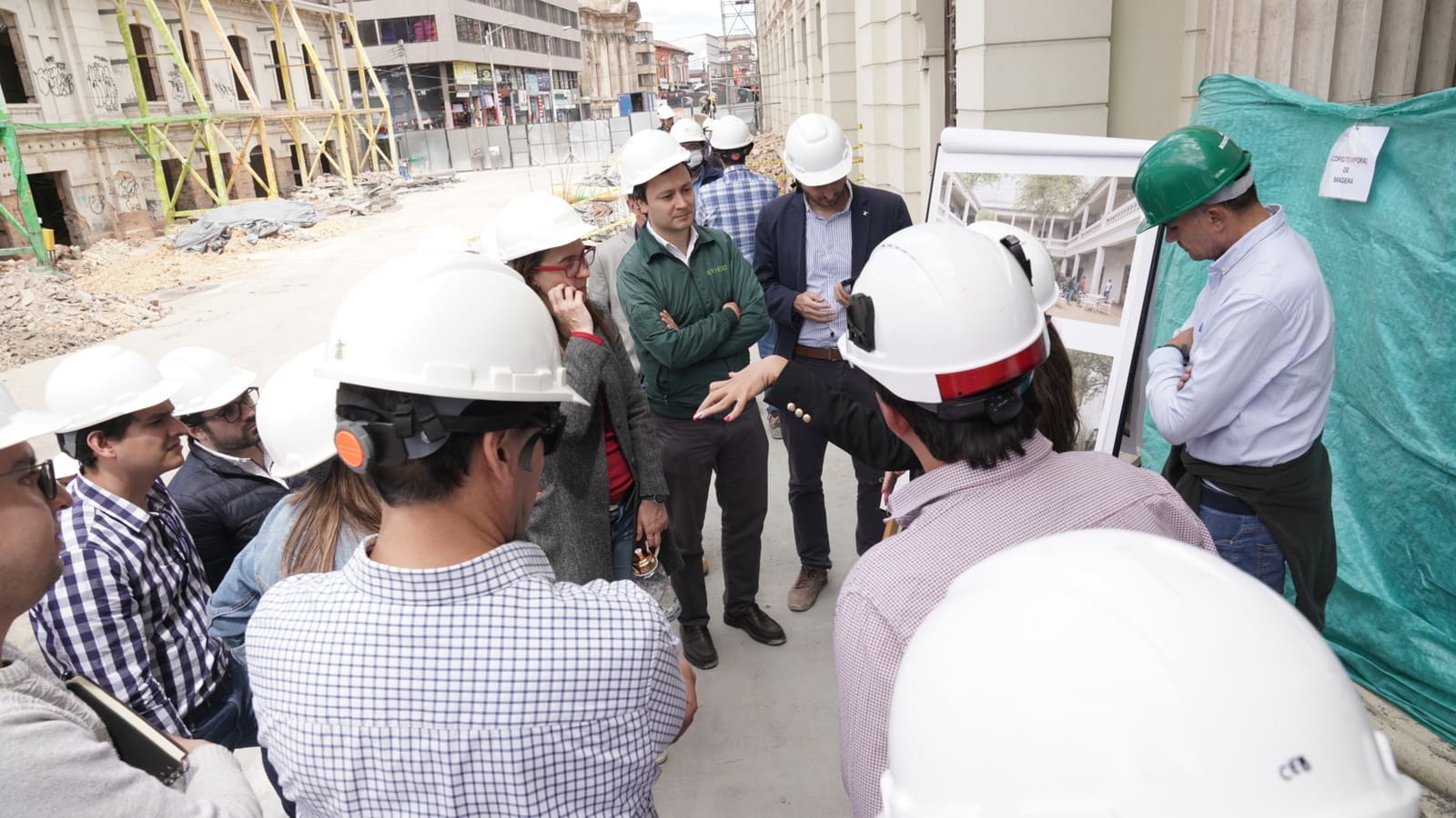 Administración Distrital recorre obras de renovación urbana  que resignificarán y reactivarán el centro de la ciudad