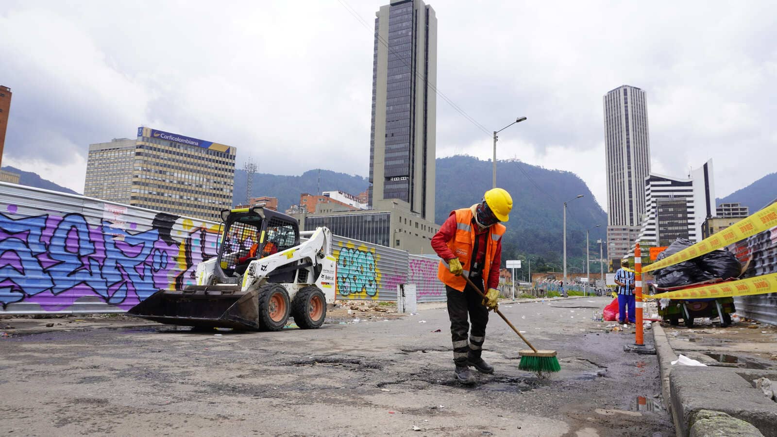 Distrito inicia 'Urbanismo Temporal' en la Calle 26