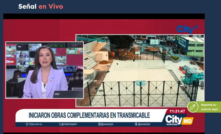Inicio de obras en el Nodo Multifuncional de La Gloria