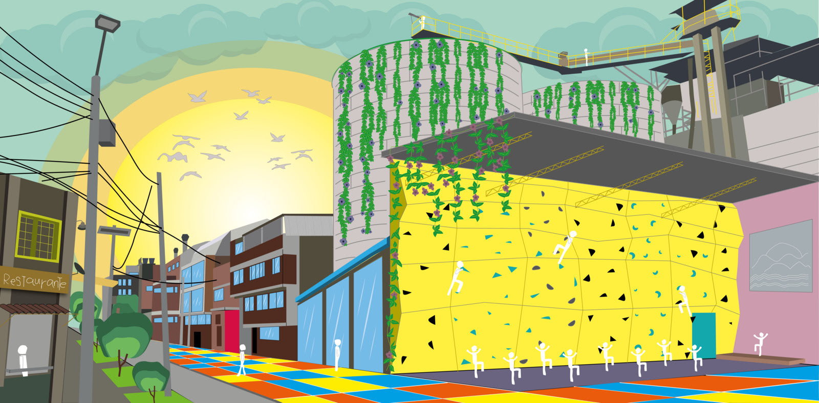 Nodos que Respiran: El Latido Postindustrial de Bogotá