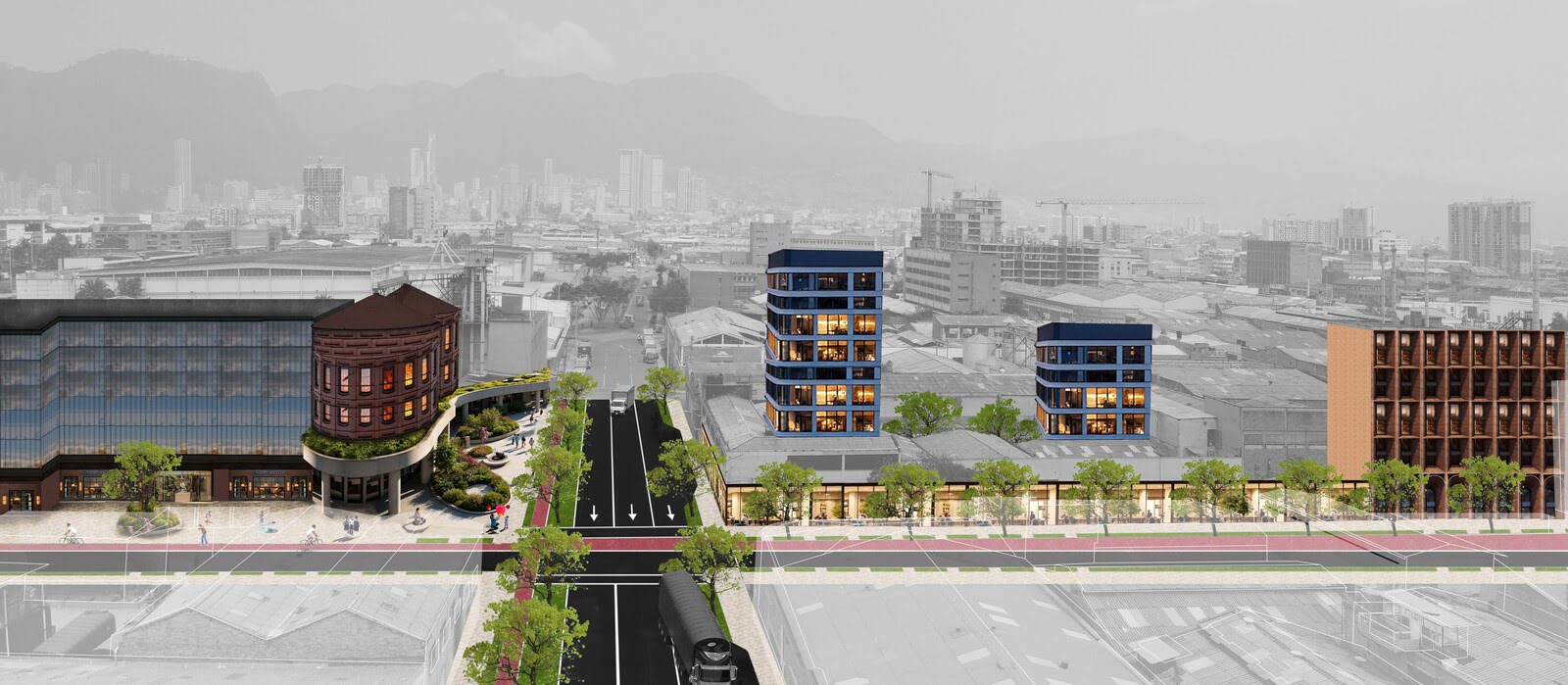 Distrito post industrial eje vial la 33