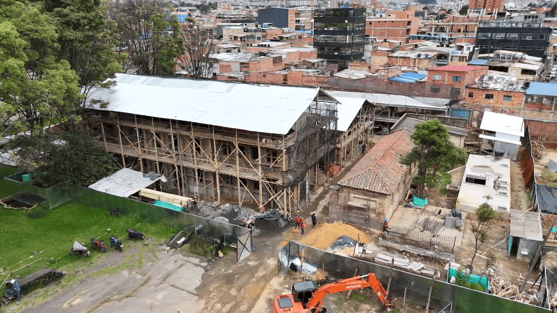Imagen de la Reconstrucción del antiguo Hospital san juan de Dios