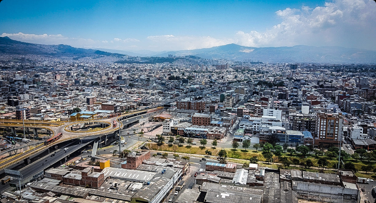 foto panorámica Bogotá