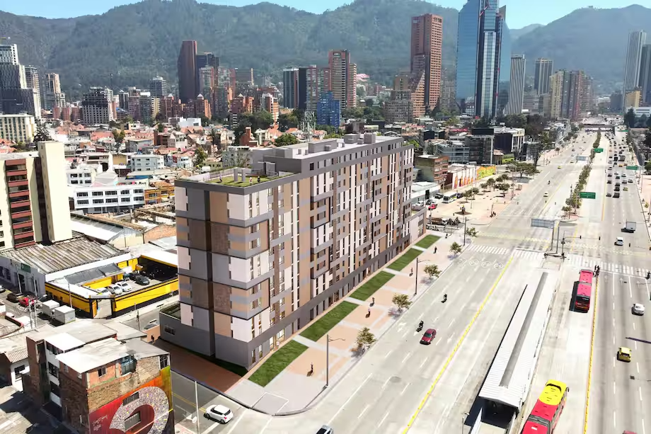 render Bogotá proyecto renacer central