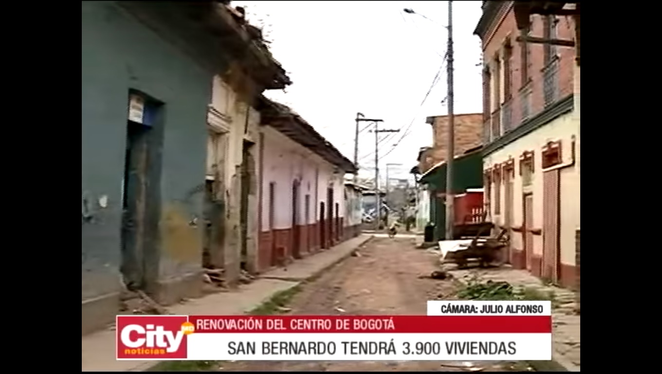 Conozcan el proyecto de renovación que se hará en el barrio San Bernardo, en el centro de Bogotá